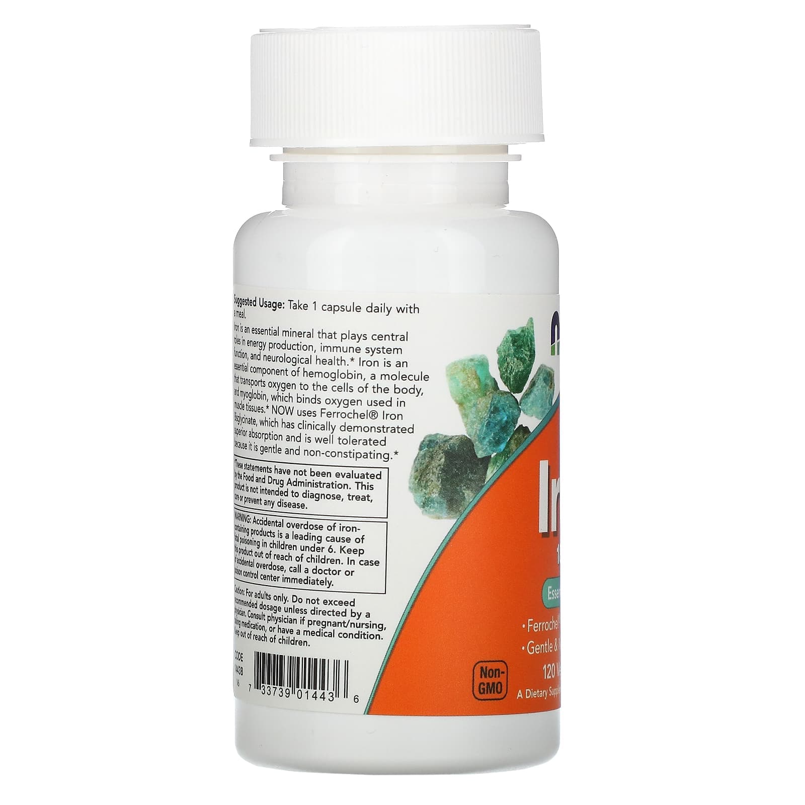 NOW Foods NOW Iron 18mg