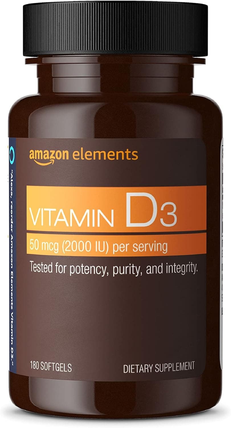 Amazon Elements Vitamin D3 2000 IU