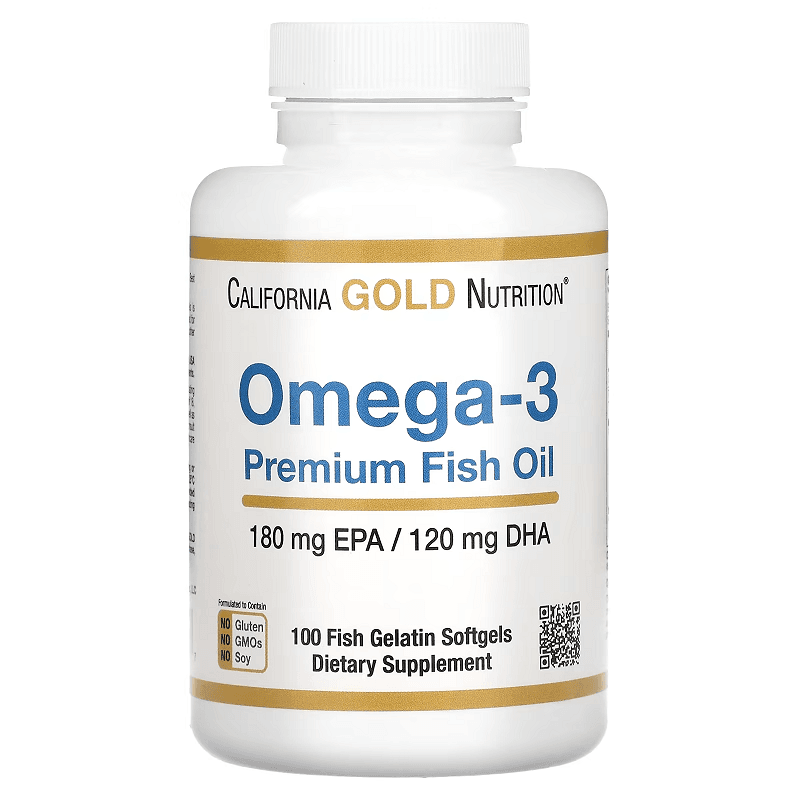 California Gold Nutrition Omega-3 Premium Fish Oil