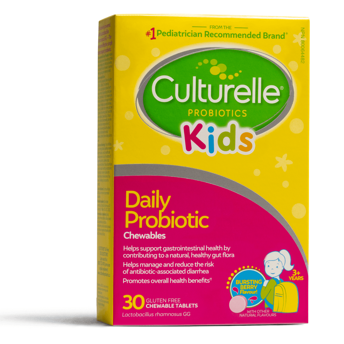 Culturelle Kids Daily Probiotic Chewables