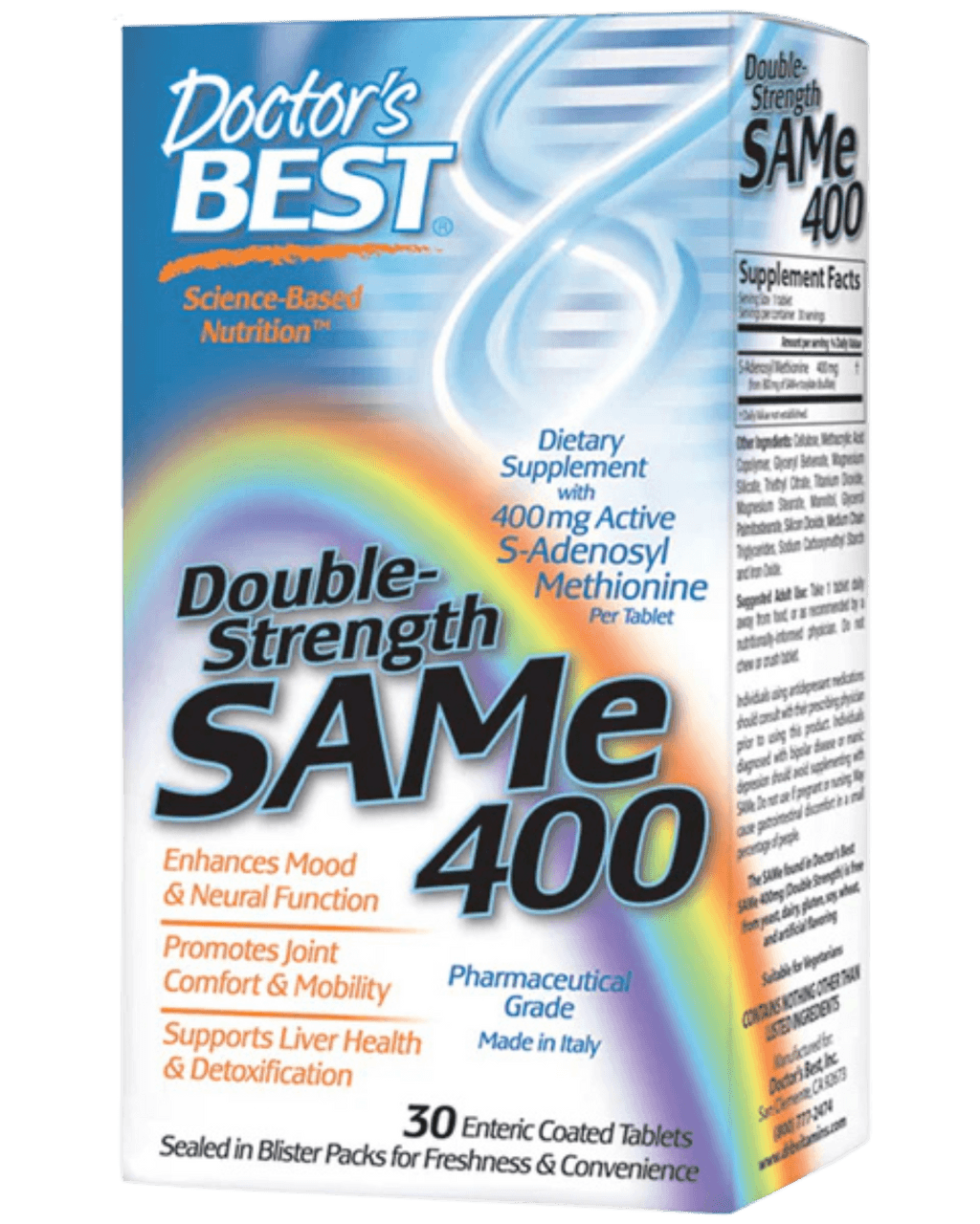 Doctor's Best SAMe 400mg