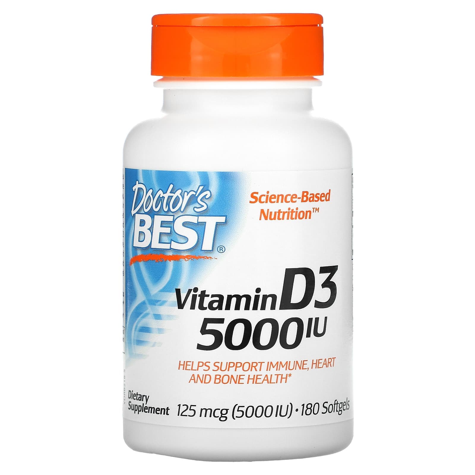 Doctor's Best Vitamin D3 5000 IU