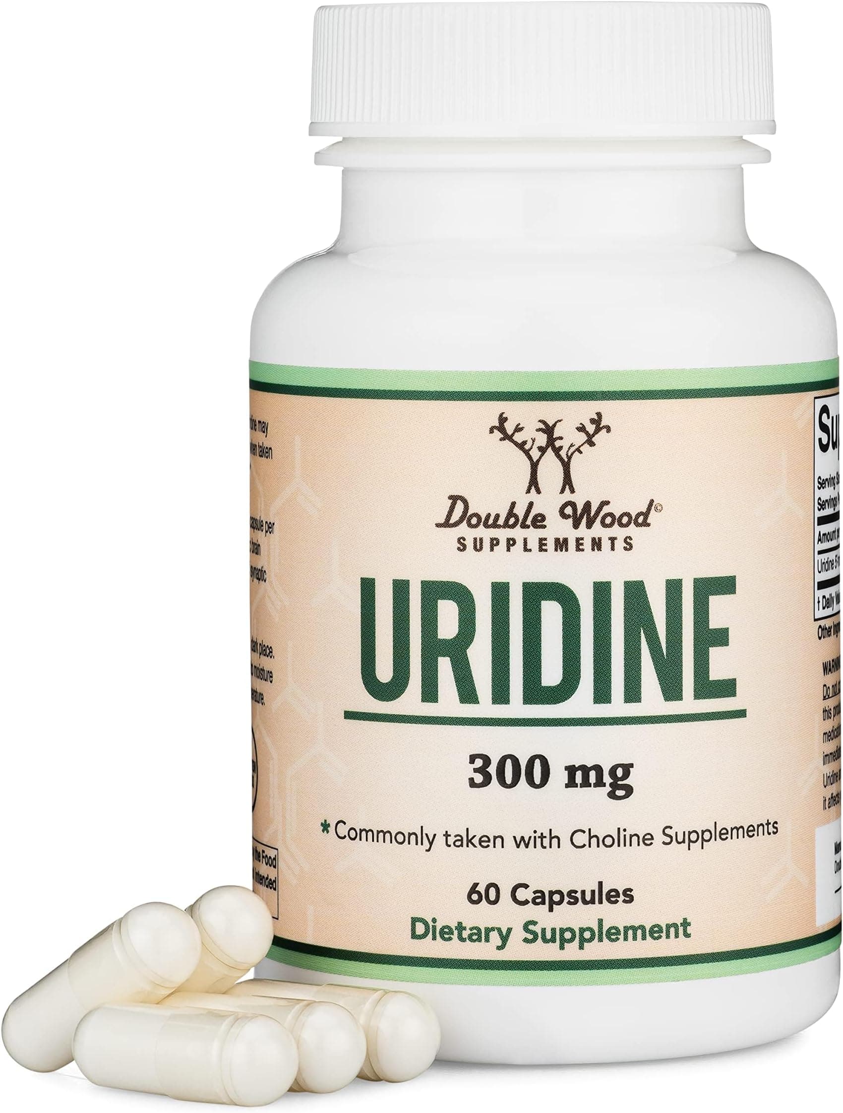 Double Wood Supplements Uridine Monophosphate 300mg