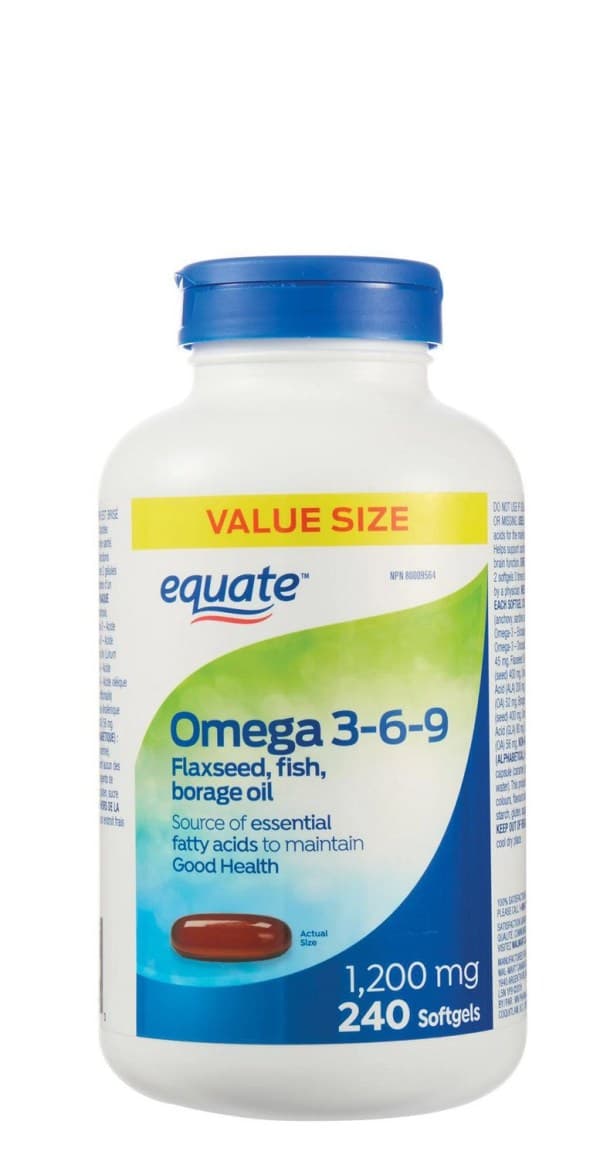 Equate Fish Oil 1200mg