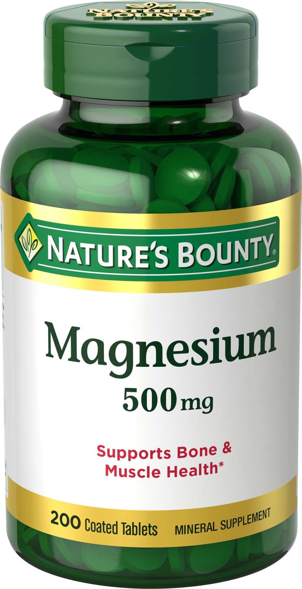 Nature's Bounty Magnesium 500mg