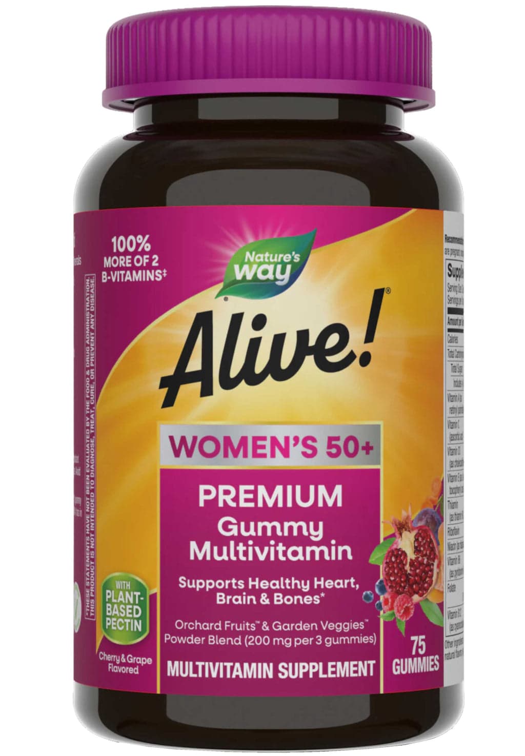 Nature's Way Alive! Women's 50+ Gummy Multivitamin