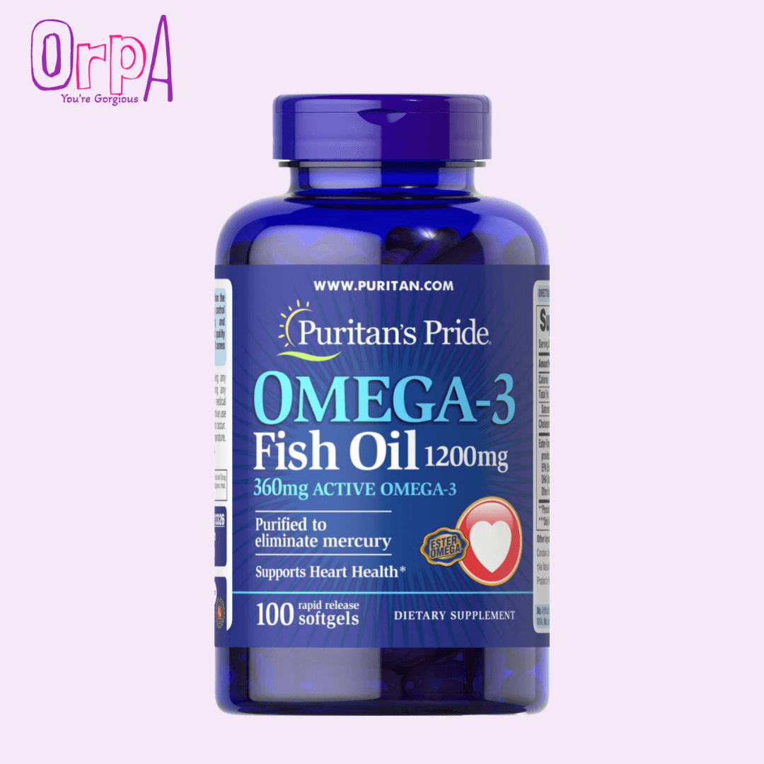 Puritan's Pride Omega-3 Fish Oil 1200mg