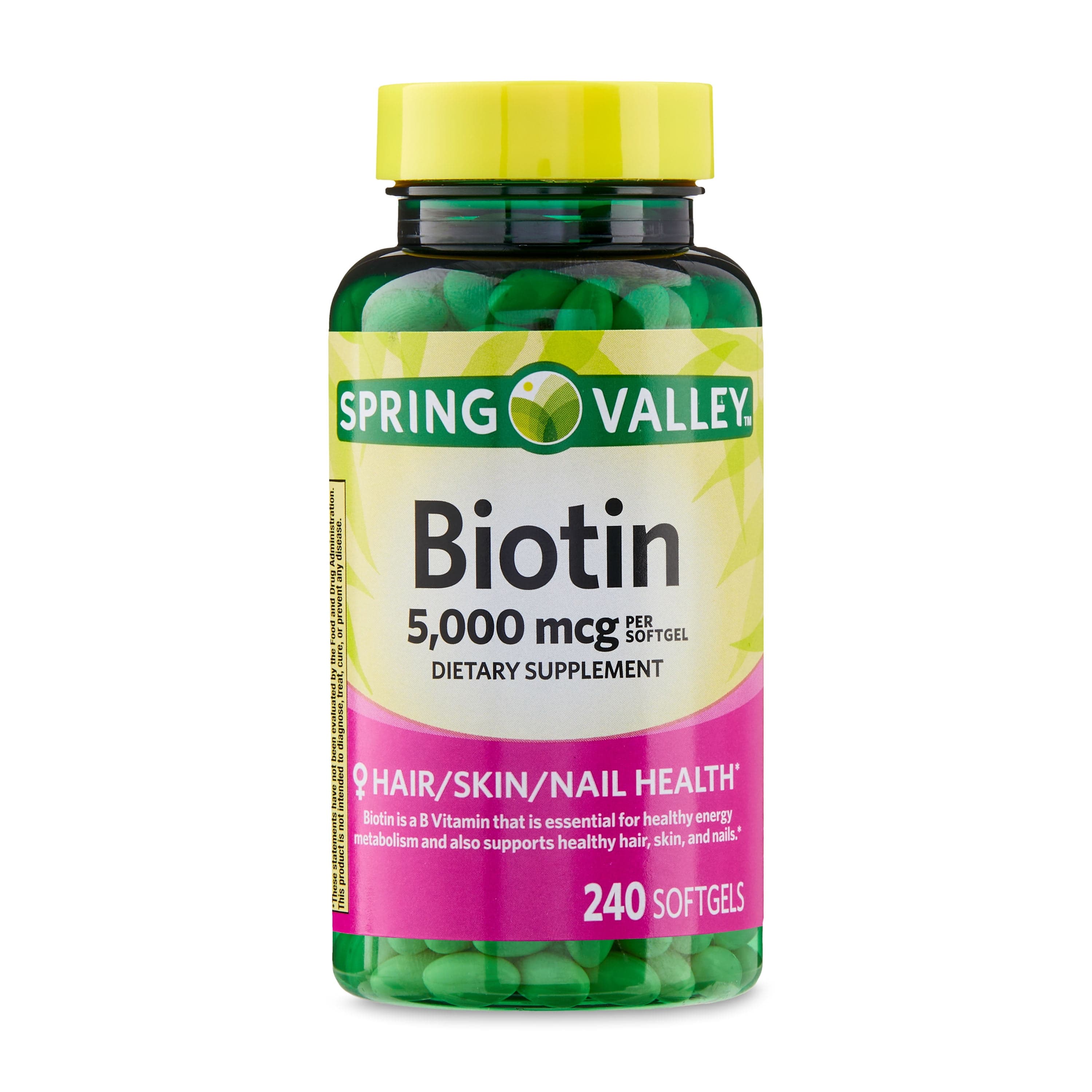 Spring Valley Biotin 5000 mcg
