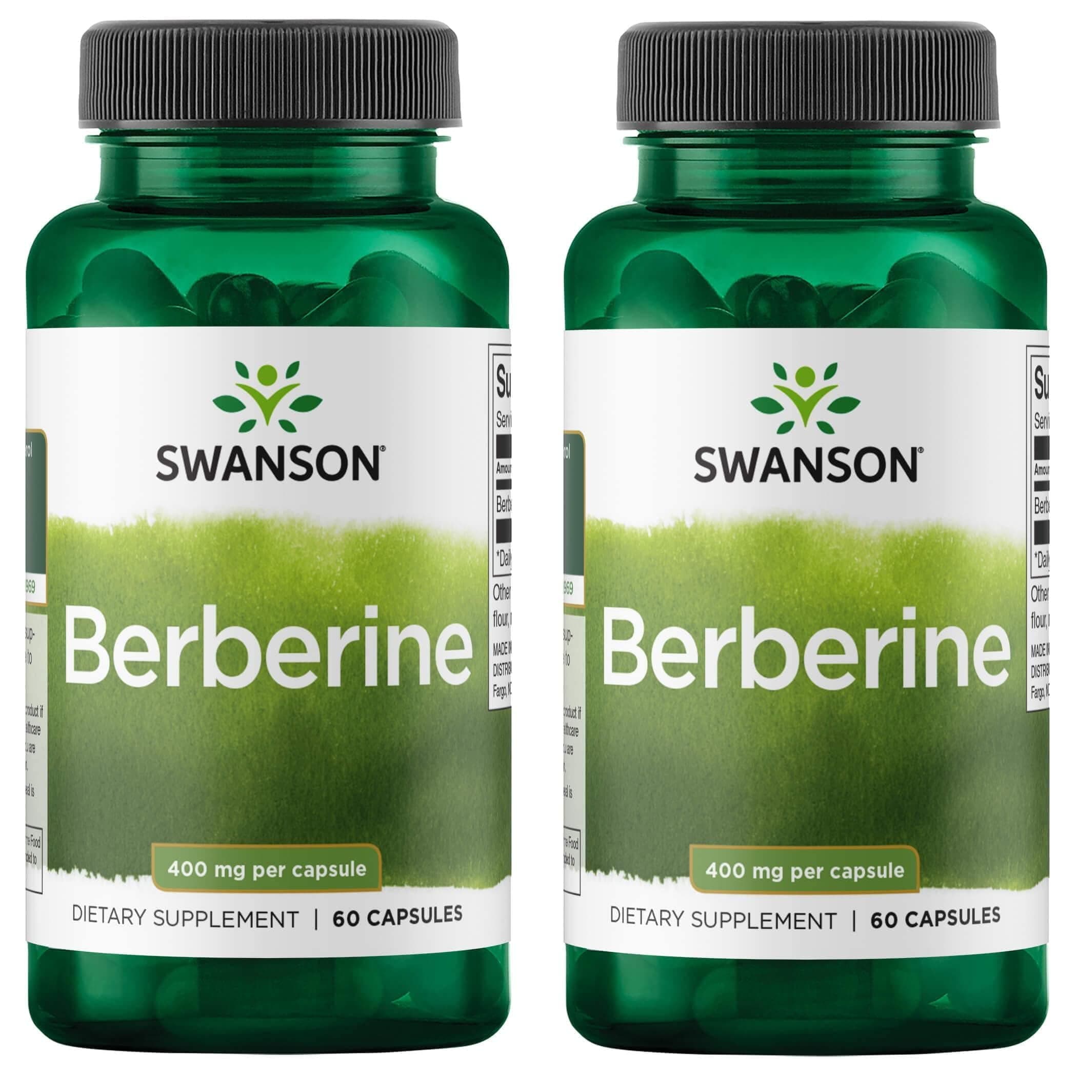 Swanson Berberine HCl 400mg