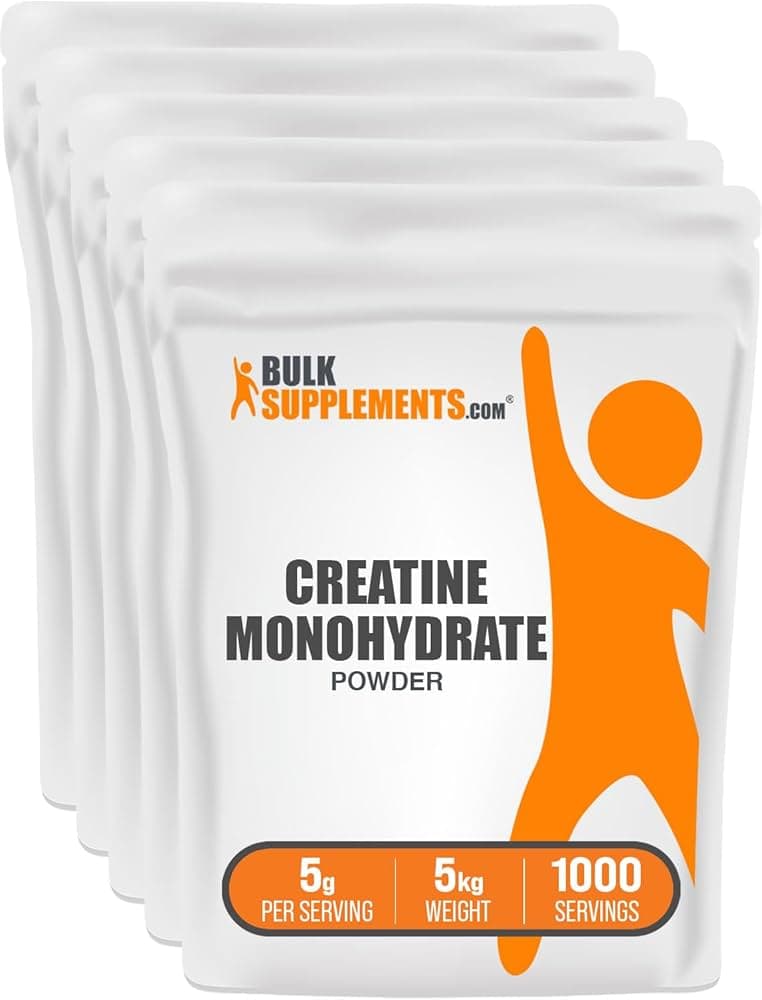 BulkSupplements Creatine Monohydrate Powder