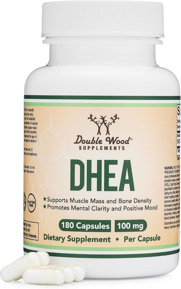 Double Wood Supplements DHEA 100mg