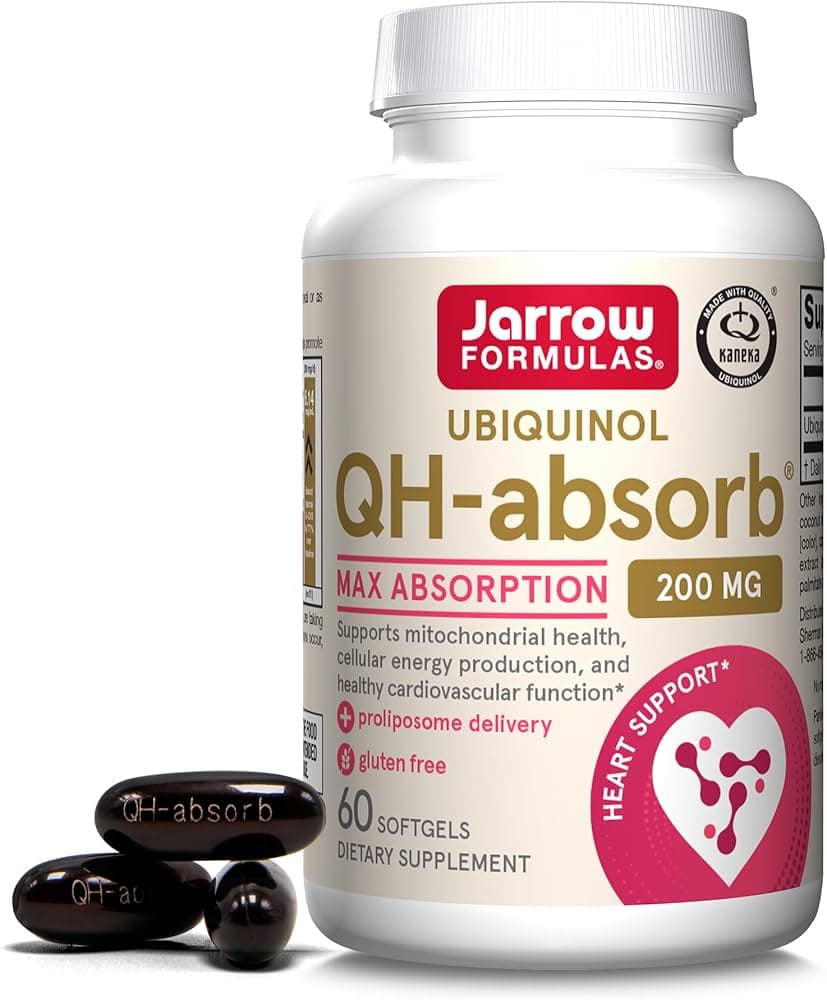 Jarrow Formulas Ubiquinol QH-Absorb 200mg